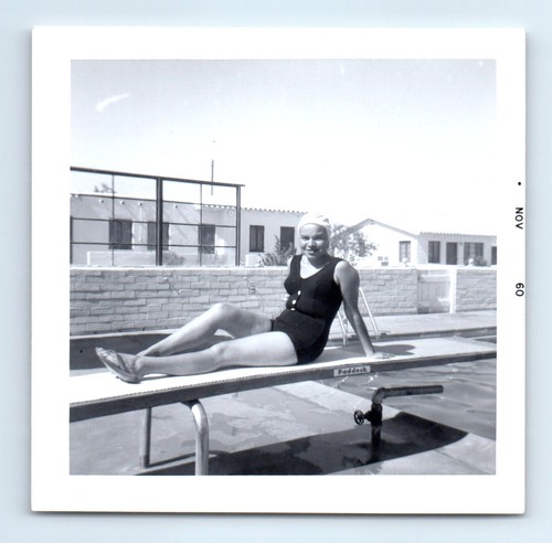 Vecchia foto quadrata vintage