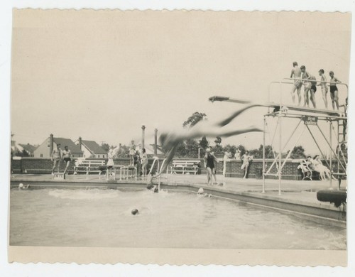 Piscina uomo subacquea